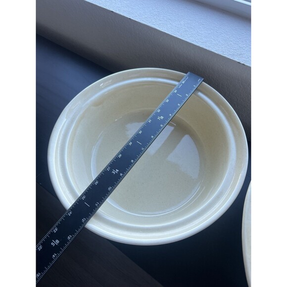 Vintage Los Angeles Potteries 1971 USA Cream Vegetable Lidded Casserole Dish - Picture 4 of 11